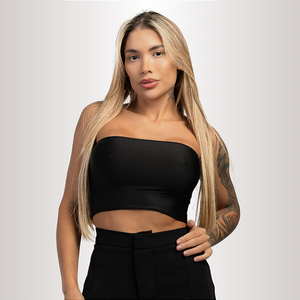 TOP FAIXA PRETO