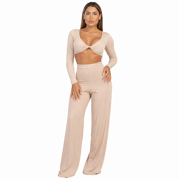CONJUNTO BABI PANTALONA NUDE