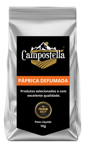 Páprica Defumada 1kg Premium Campostella