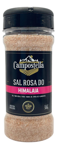 Sal Rosa Do Himalaia Fino 500g Campostella