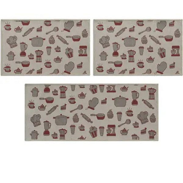 Kit 3 Tapete Funcional Confeiteiro J Serrano