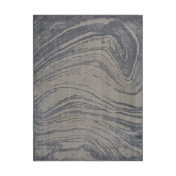 Tapete Clássico Renaissance Macio Sala / Quarto - Tamanho 150x200  - Cor Grafite