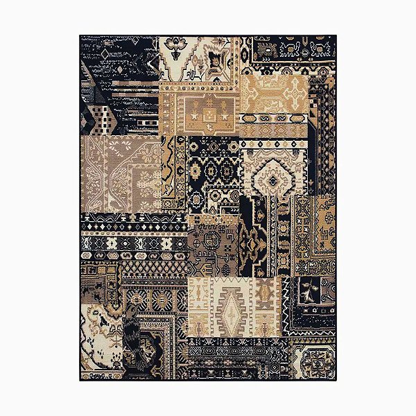 Tapete Sala / Quarto Renaissance Aveiro Bege Azul - 200x300 Cm