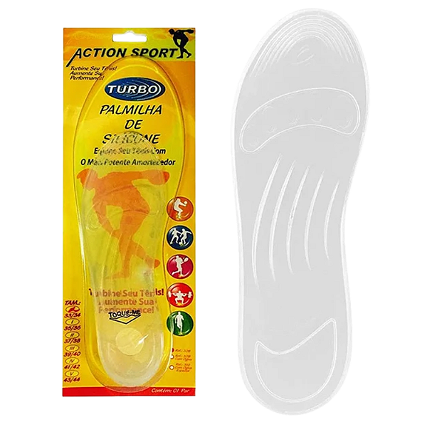PALMILHA DE SILICONE ACTION SPORT