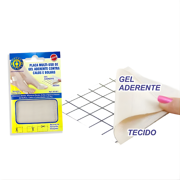 TIRA MULTI-USO DE GEL ADER CONTRA CALOS E BOLHAS - 3X20 CM