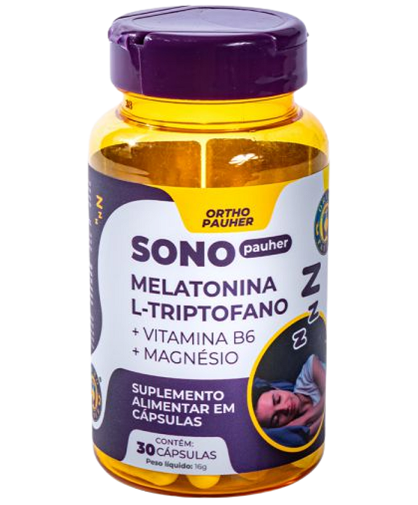 SONO PAUHER SUPLEMENTO ALIMENTAR 30 CAPSULAS