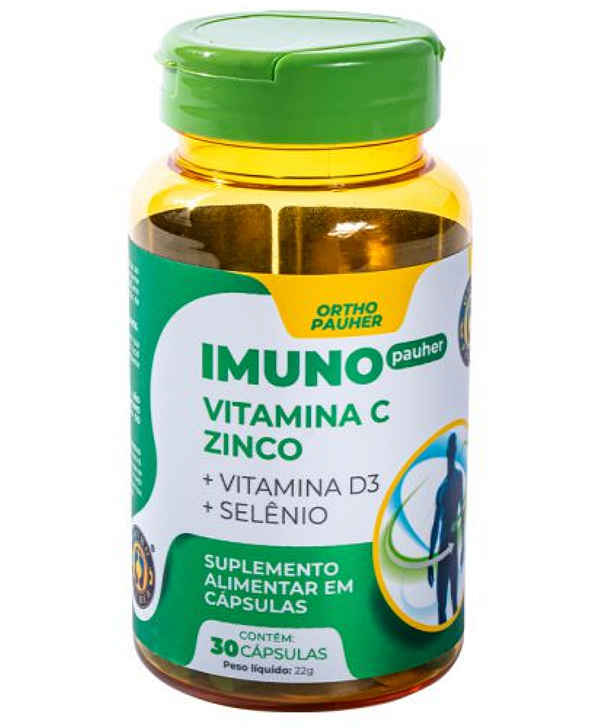 IMUNO PAUHER SUPLEMENTO ALIMENTAR 30 CAPSULAS