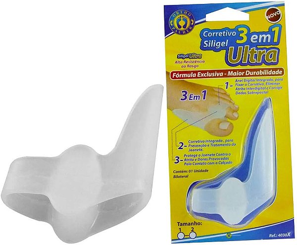 CORRETIVO DE JOANETE 3 EM 1 SKINGEL ORTHO PAUHER