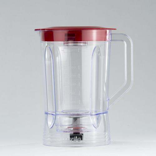 Copo Mondial L1000/ L1100 Turbo Inox L1200 W (tampa verm.) 9302 Cristal.