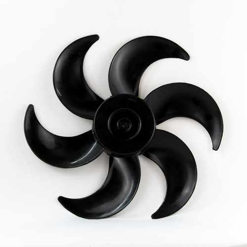 Hélice Mondial Turbo Ventisol (6 pás) 40cm Preta