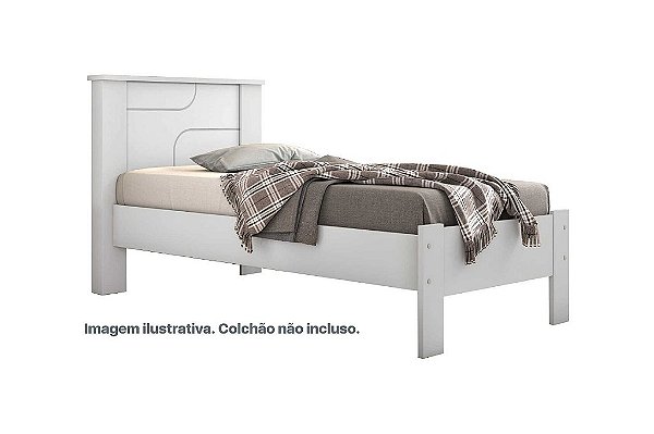 CAMA PEROLA SOLT BRANCA - CONQUISTA