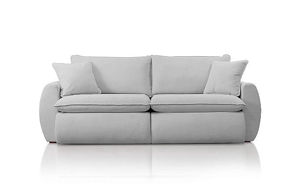 SOFA RETR SF.4510 ALBANY S/CX 240 LINHO CINZA/573 - JC ESTOF