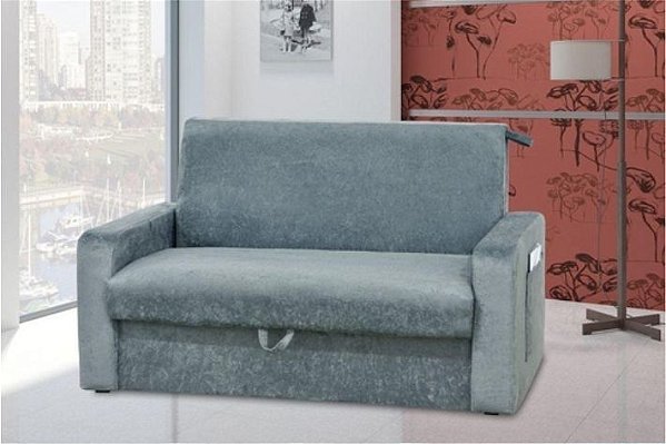 SOFA CAMA DAIANE - CINZA B250