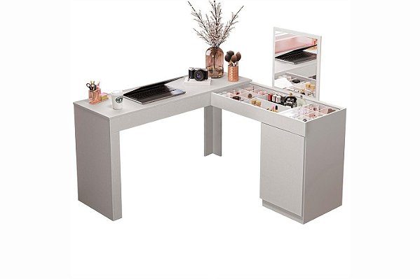 ESCRIVANINHA PENTEADEIRA LOVE - BRANCO