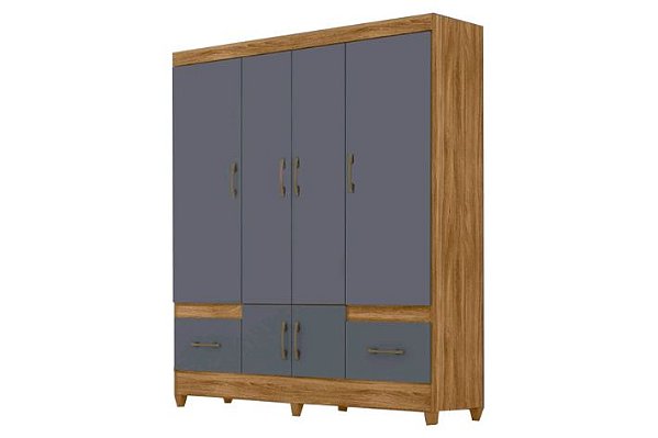 GR. MS912 6PTS 2 GAV - FR/CINZA - MOVAL