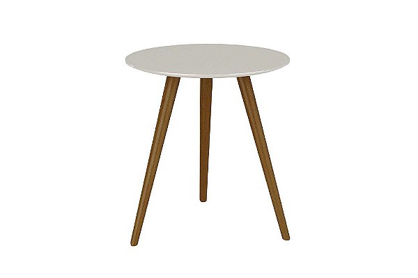 MESA CANTO BELATRIX ALT 50 DIAM 45 OFF - DELINE DECOR