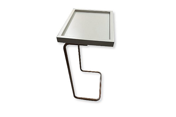 MESA APOIO LUPUS COBRE/OFF - DELINE DECOR