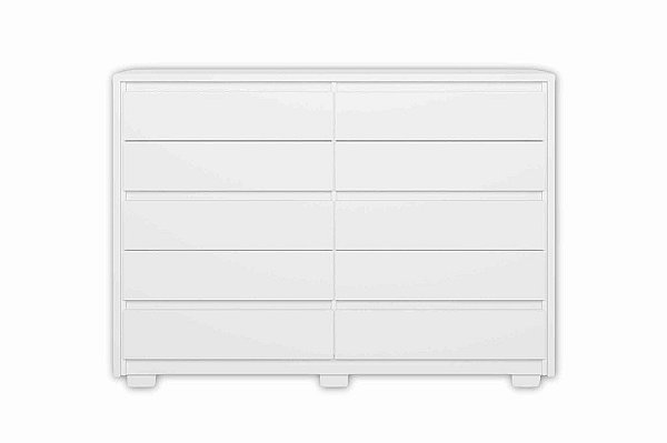 COMODA DUETTO 10GAV BRANCO - ALBATROZ