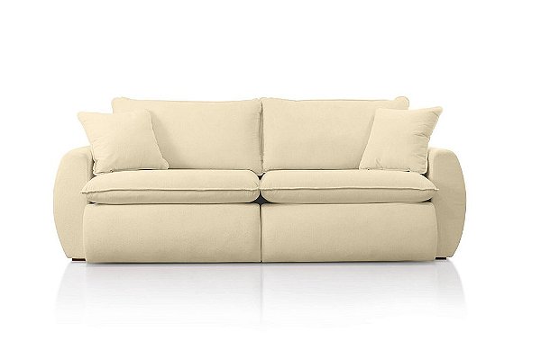 SOFA RETR SF.4510 ALBANY S/CX 240 LINHO BEGE/570 - JC ESTOF