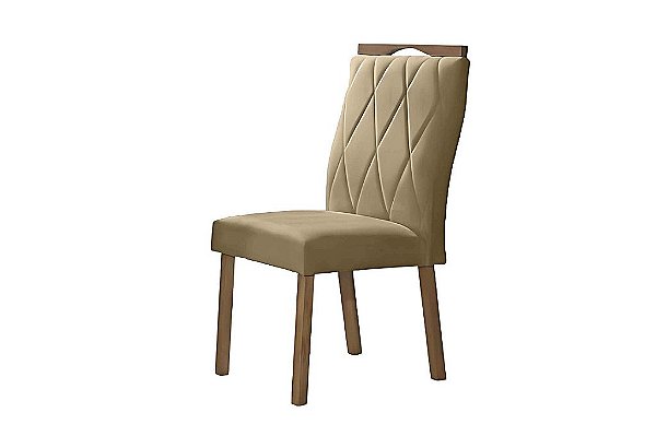 CX C/2 CAD LISBOA C/PEG - IMBUIA - TEC 614/LINHO BEGE - ART