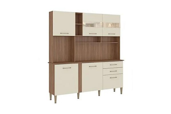 KIT DE COZINHA NICOLE/HELENA 182 MAN/CHAMPANHE - FELLICCI