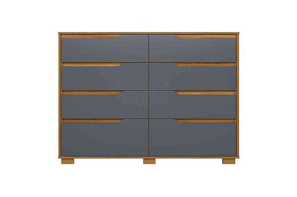 COMODA CQ.2210 GEORGIA 8GAV FREIJO/CINZA - MOVAL