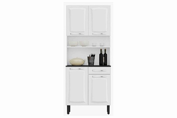 KIT PRATICA ACO 0.80 S/VIDRO 4PTS 1GAV BRANCO - ITATIAIA