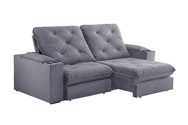 SOFA RETR CUIABA 250CM VEL CHUMBO/330 - EST TEIXEIRA