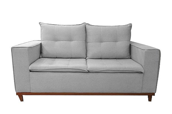 SOFA TAUBATE 180CM LINHO CINZA/461 - EST TEIXEIRA