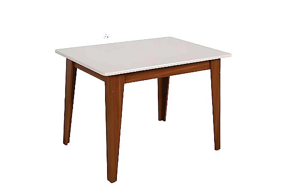 MESA GIOVANA TP MAD 110X77 NAT/OFF - SAO CARLOS