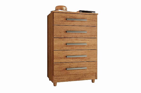 COMODA PAOLA 5GAV CEDRO - RUD RACK