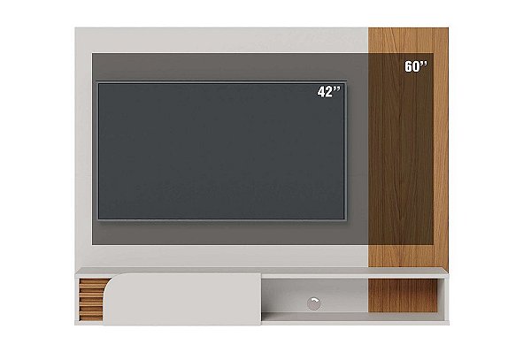 PAINEL JURERE SUSP 160 CM OFF/FREIJO - COLIBRI