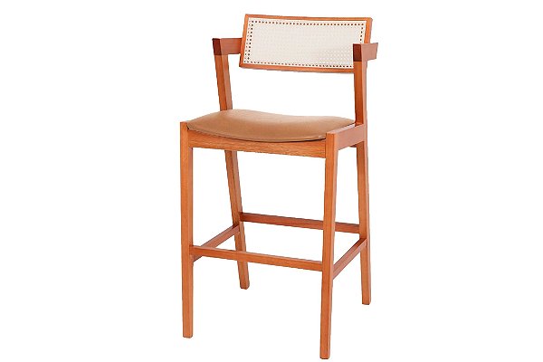 BANQUETA NAPOLES ENC TELINHA CORINO CARAMELO - CAPRI