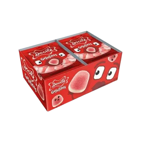 BALA DOCILE GELATINES MINI BEIJO