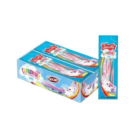 BALA DOCILE CANUDINHO SUPER AZEDINHO MORANGO UNI