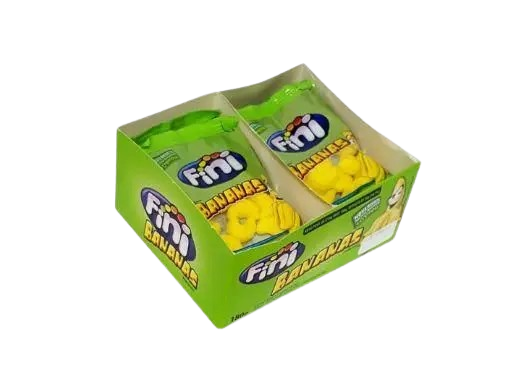 BALA FINI GELATINA BANANAS