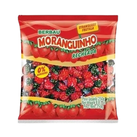 BALA BERBAU MORANGUINHO 600G
