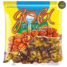 BALA BERBAU GOLD CARAMELO 600G