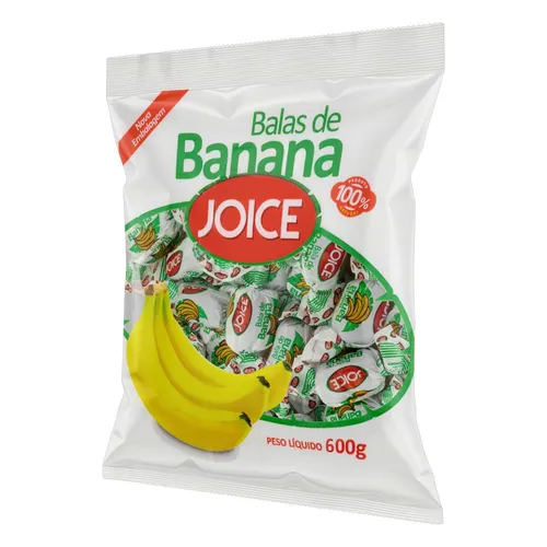 BALA DE BANANA JOICE PCT600G