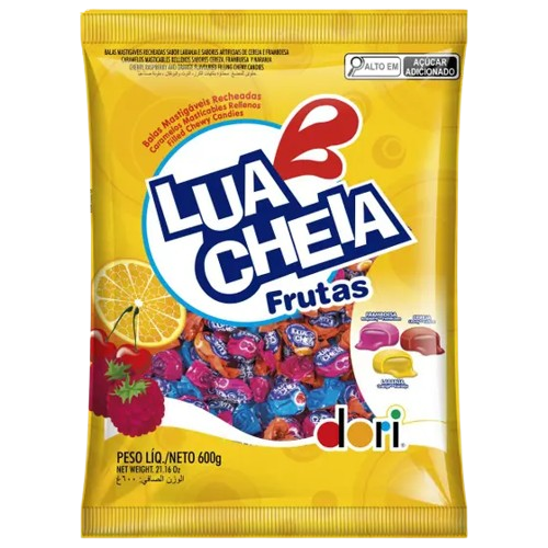 BALA DORI LUA CHEIA FRUTAS