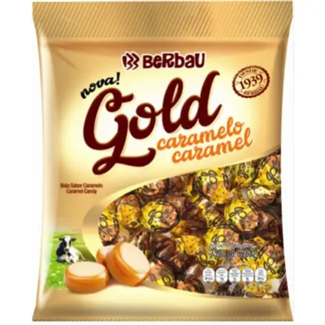 BALA BERBAU GOLD CARAMELO 250G