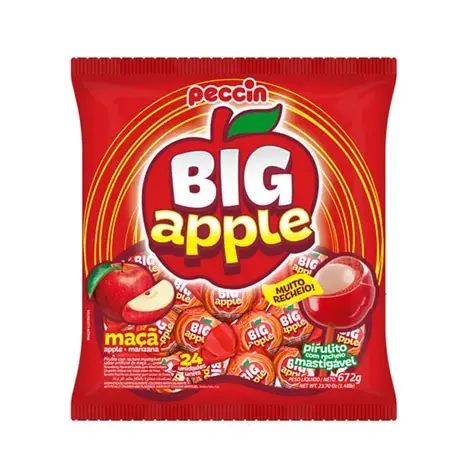 PIRULITO PECCIN BIG APPLE MAÇÃ