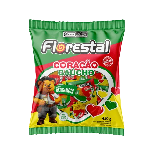 PIRULITO FLORESTAL CORAÇÃO GAÚCHO