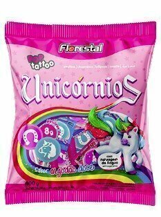 PIRULITO FLORESTAL UNICÓRNIOS POP TATTOO