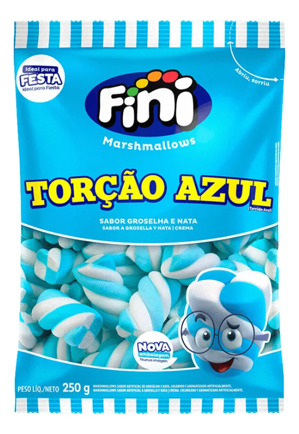 MARSHMALLOWS FINI TORÇÃO AZUL