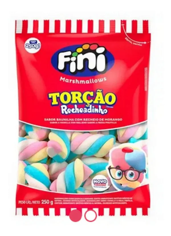 MARSHMALLOWS FINI TORÇÃO RECHEADINHO