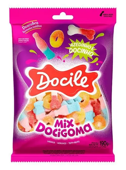 GOMA DOCILE MIX DOCIGOMA 190G