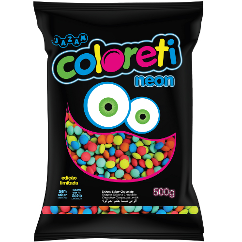 JAZAM COLORETI NEON 500G
