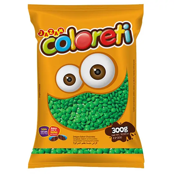 JAZAM COLORETI VERDE 300G