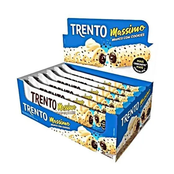 TRENTO MASSIMO BRANCO COOKIES CX15UNDS
